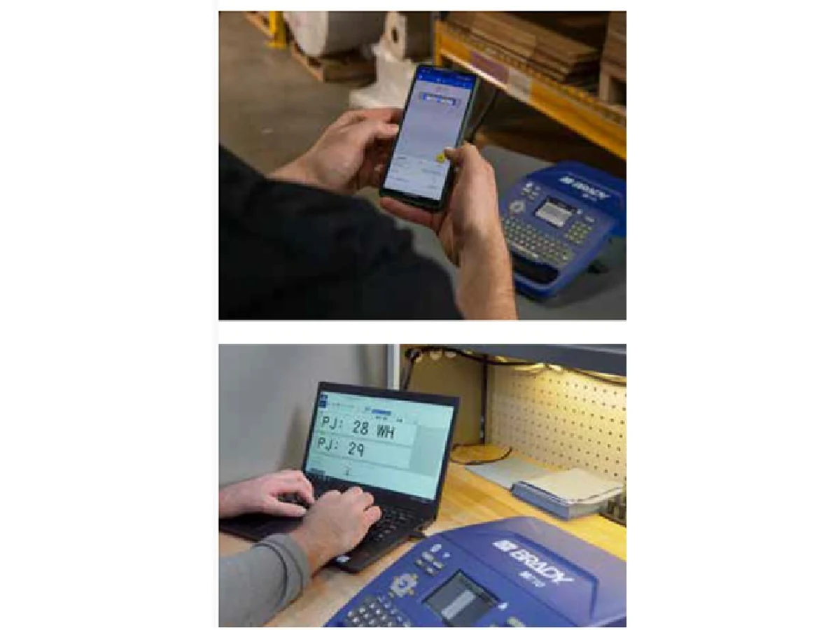 Diseño de etiquetas desde app móvil enviadas por Bluetooth a impresora portátil